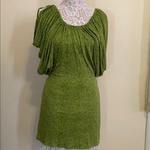 Mara Hoffman BNWOT Green mini dress SZ. S